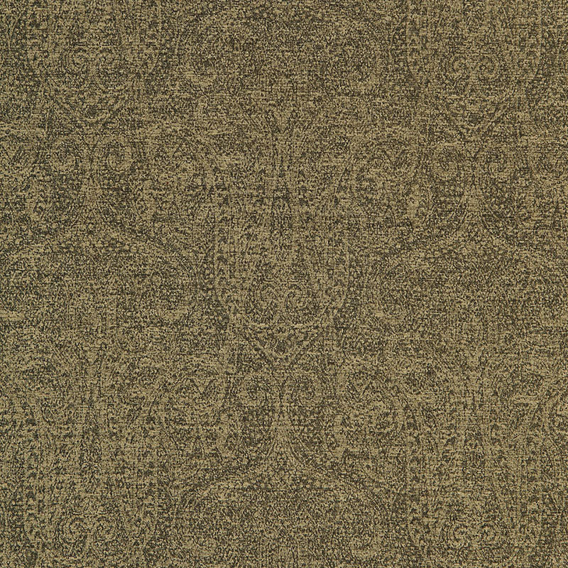 Select 65712 Astor Chenille Paisley Ebony by Schumacher Fabric