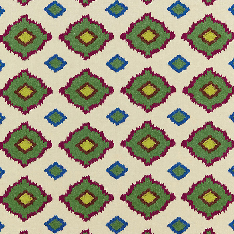 Select 65781 Sikar Embroidery Jewel by Schumacher Fabric