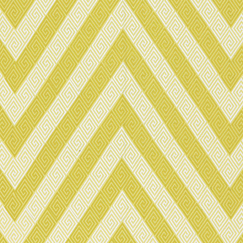 Looking 65790 Nebaha Embroidery Citron by Schumacher Fabric