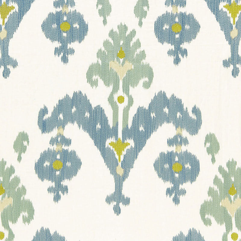 Find 65811 Raja Embroidery Sky by Schumacher Fabric