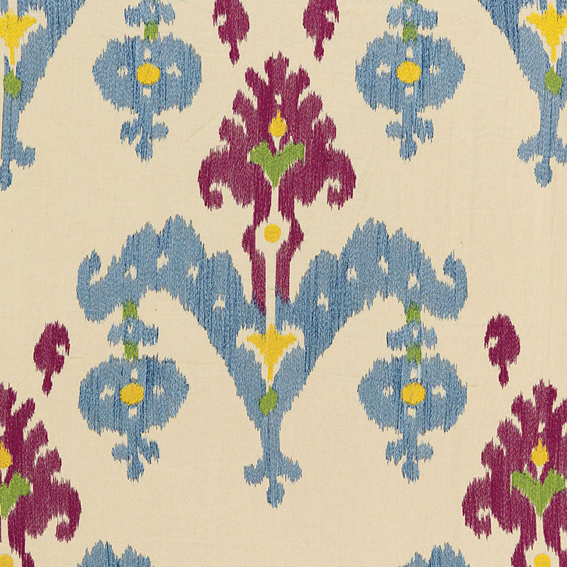 Save 65812 Raja Embroidery Jewel by Schumacher Fabric