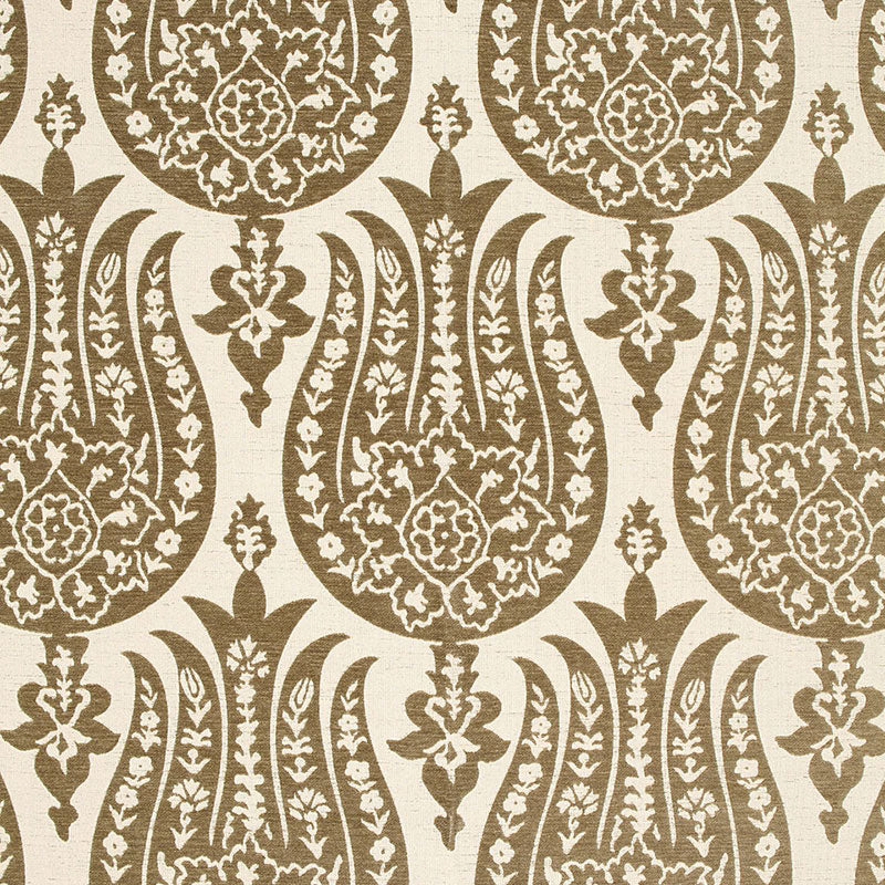 Acquire 65860 Izmir Chenille Mocha by Schumacher Fabric