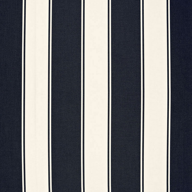 Purchase 65892 Cannes Awning Stripe Denim by Schumacher Fabric