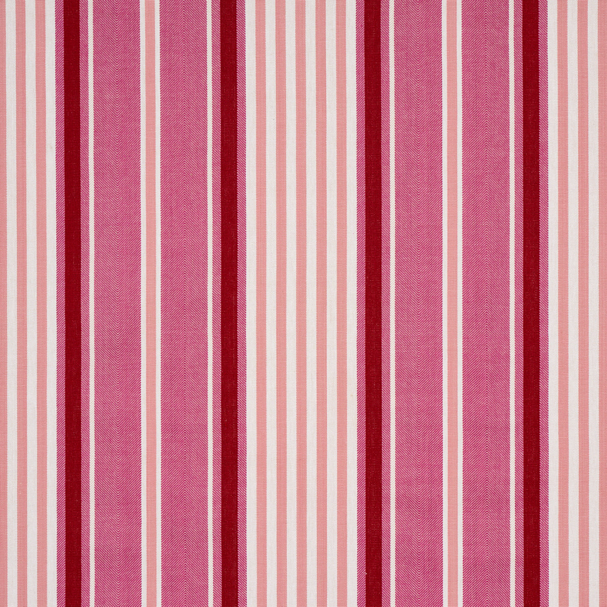 Select 66016 Minzer Cotton Stripe Pink by Schumacher Fabric
