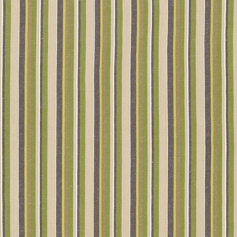 Select 66031 Kiawah Stripe Vert by Schumacher Fabric