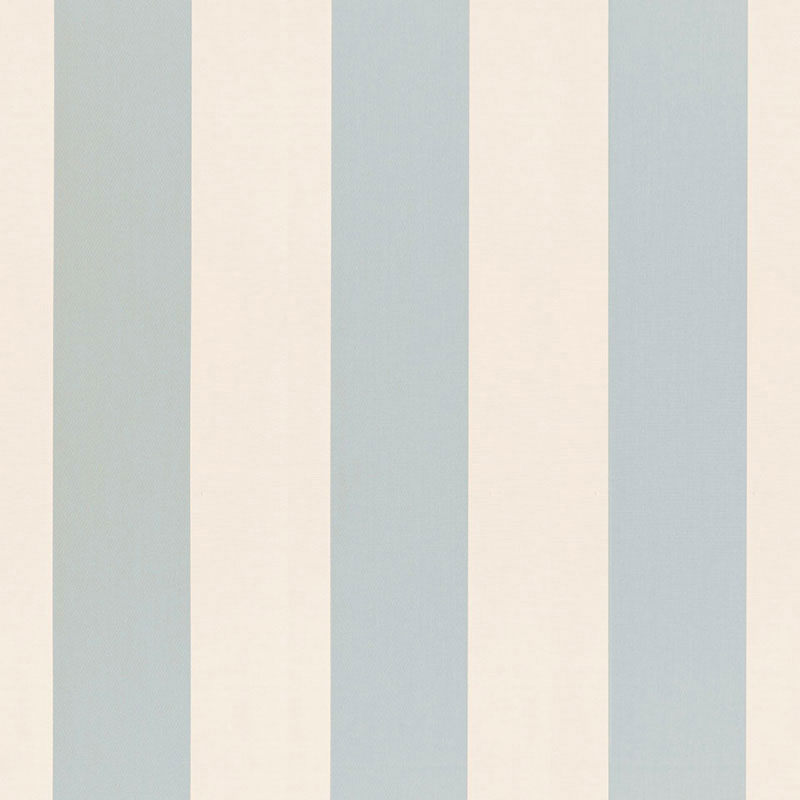 Save 66041 Beaufort Awning Stripe Ciel by Schumacher Fabric