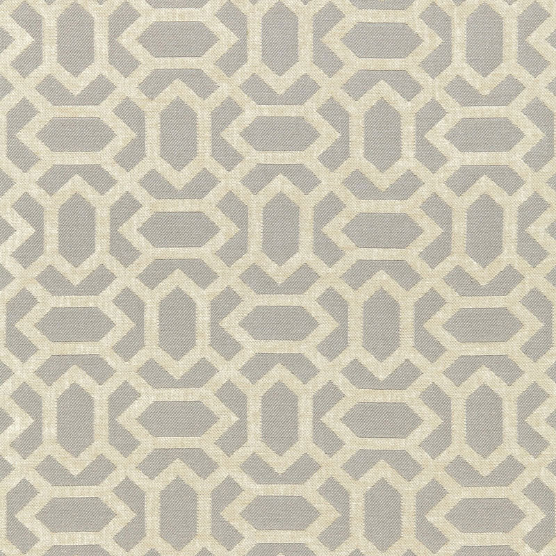 Acquire 66060 San Remo Fret Dove Grey by Schumacher Fabric