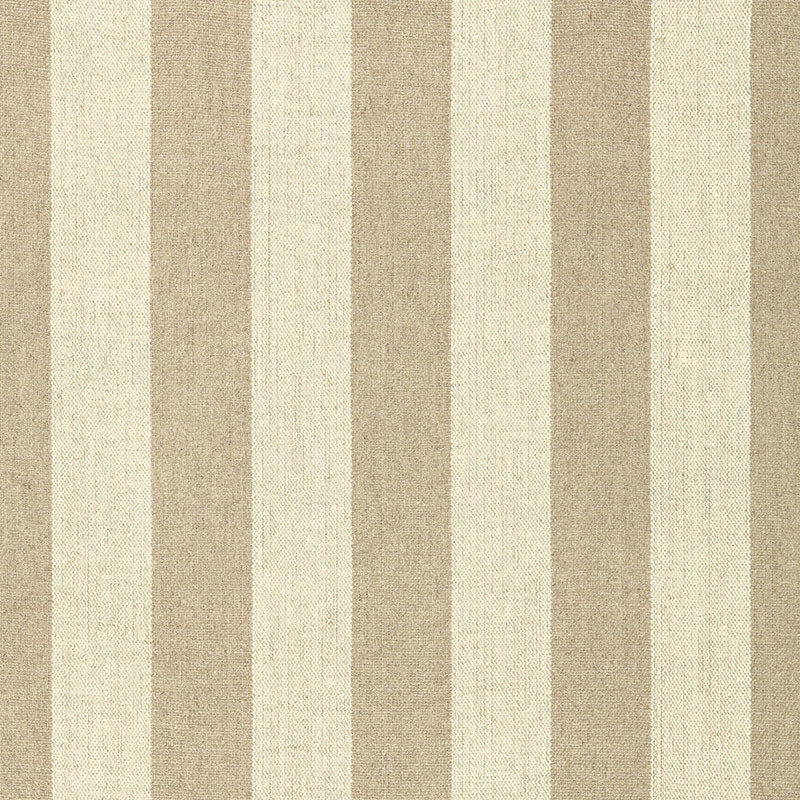 Shop 66072 Augustin Linen Stripe Linen / Sisal by Schumacher Fabric
