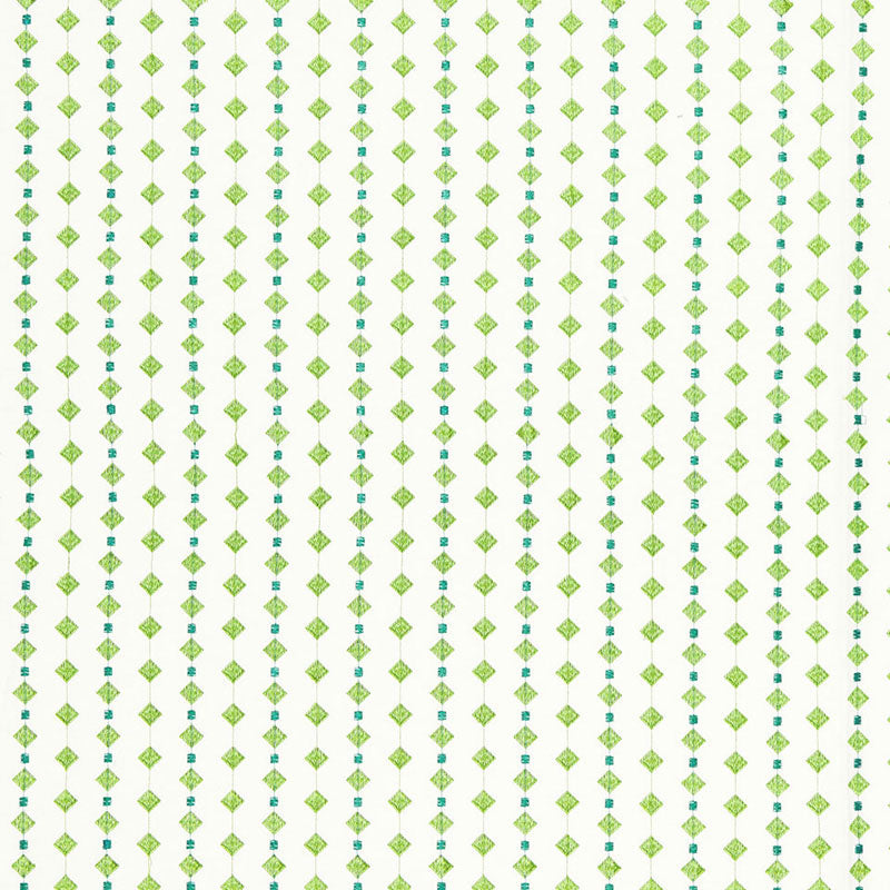 Shop 66262 Macaroni Turquoise / Leaf by Schumacher Fabric