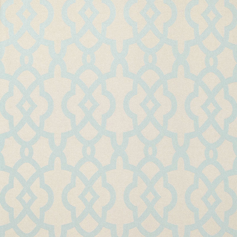 Order 66420 Lincent Weave Aqua by Schumacher Fabric