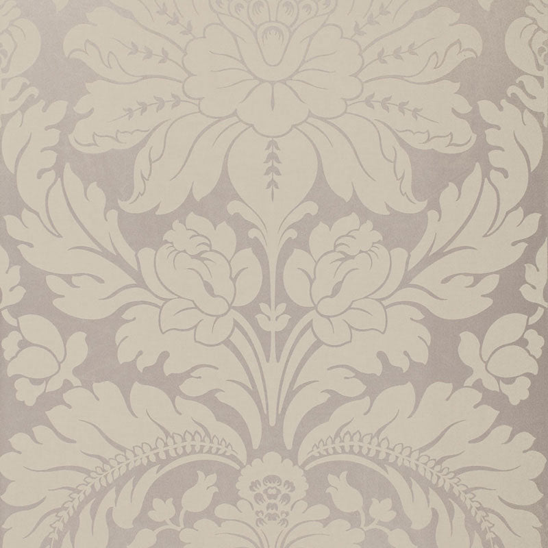 Select 66562 Anvers Damask Nickel by Schumacher Fabric