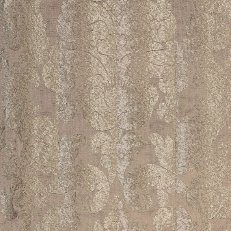 Acquire 66840 Zelda Damask Pewter by Schumacher Fabric