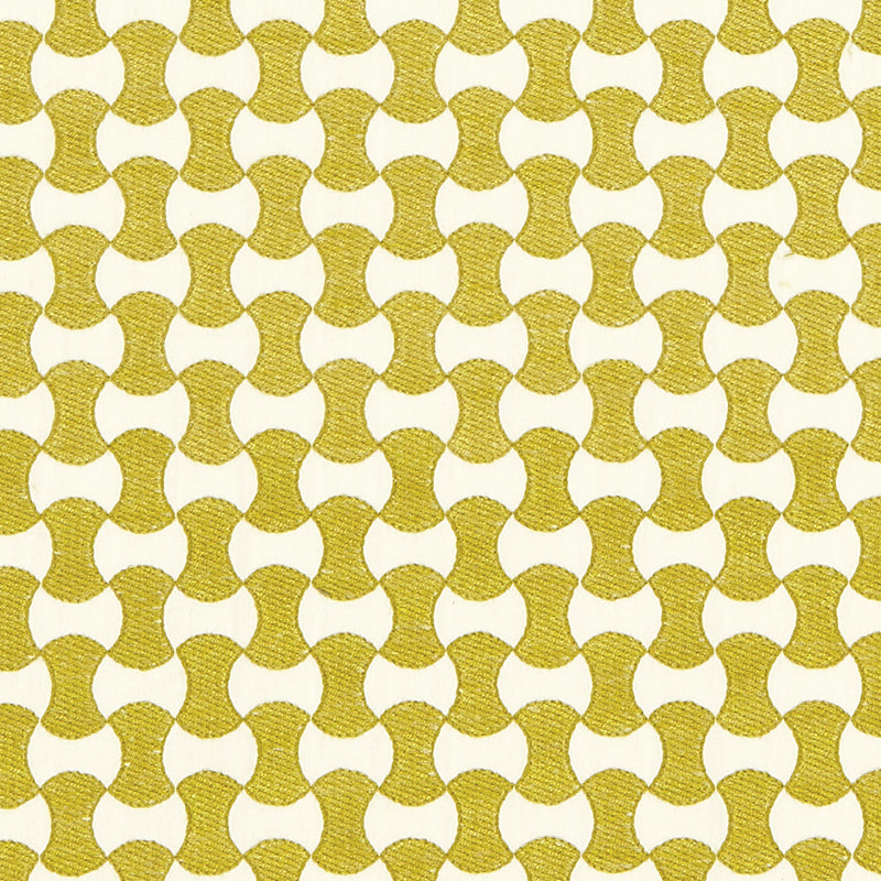 Buy 67113 Nolita Embroidery Citron by Schumacher Fabric
