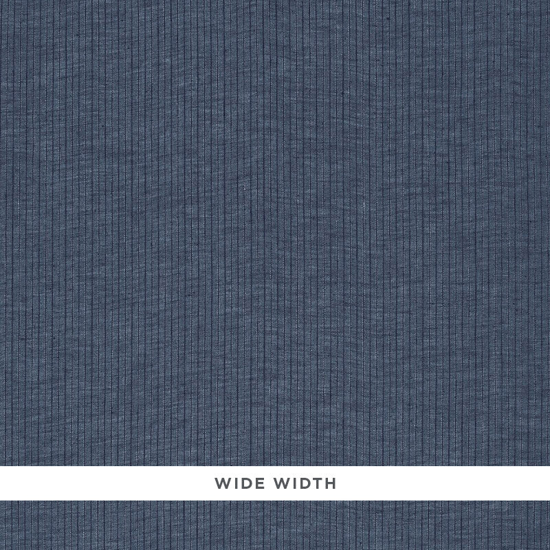 67390 schumacher cascade stripe indigo fabric