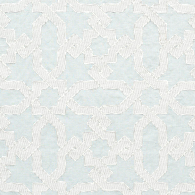 Select 67573 Cordoba Embroidery Mist by Schumacher Fabric