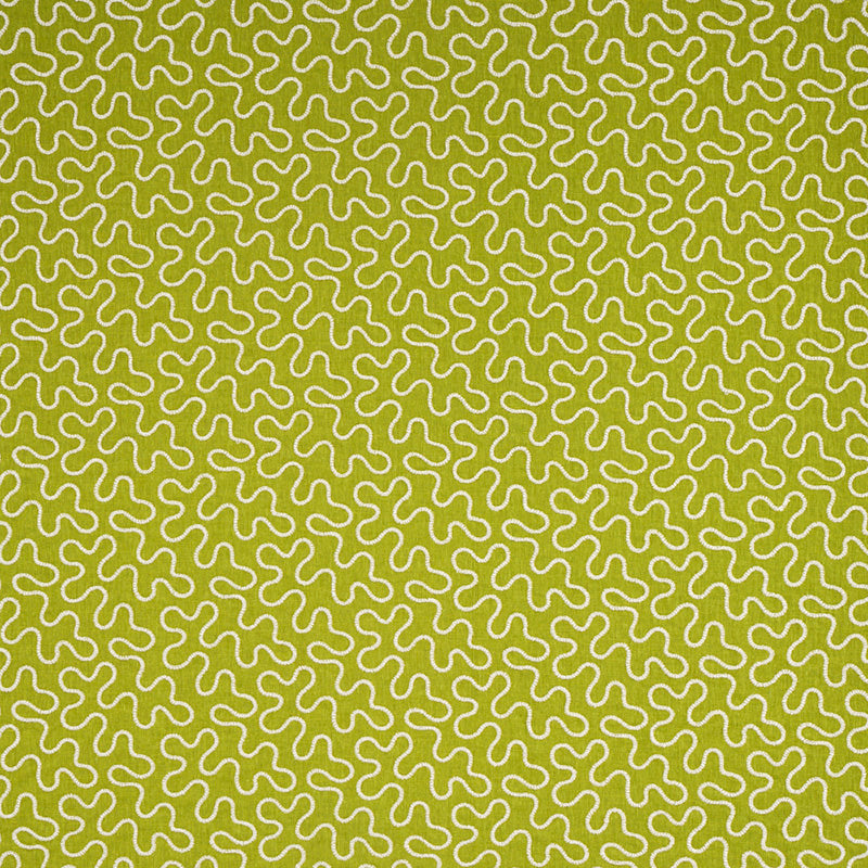 Order 67604 Meander Embroidery Leaf by Schumacher Fabric