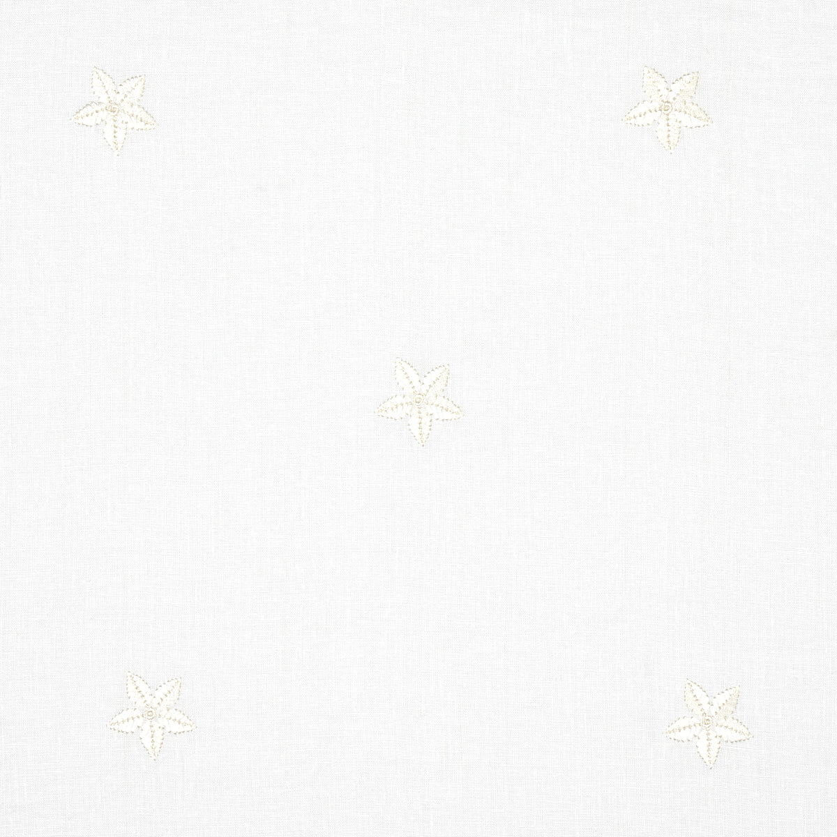 Looking 67810 Vincenzo Embroidery Blanc by Schumacher Fabric