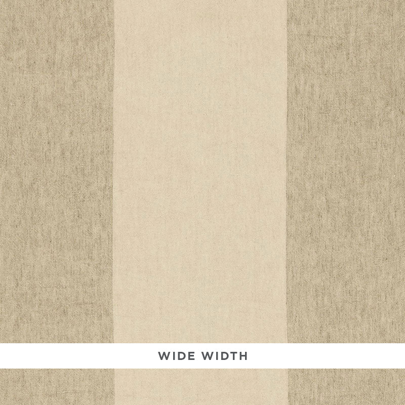 67940 schumacher vista linen stripe flax fabric