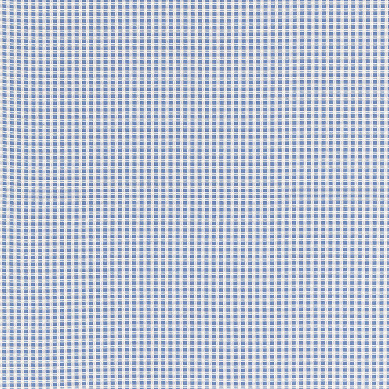 Order 68041 Aruba Check Cornflower by Schumacher Fabric