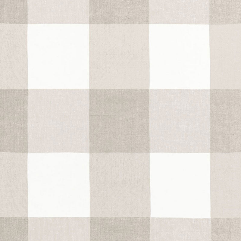 Save 68372 Key Largo Check Zinc by Schumacher Fabric