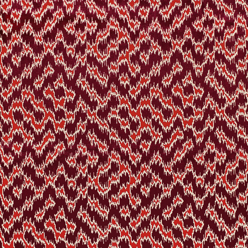 Shop 68672 Serenissimo Velvet Rouge by Schumacher Fabric
