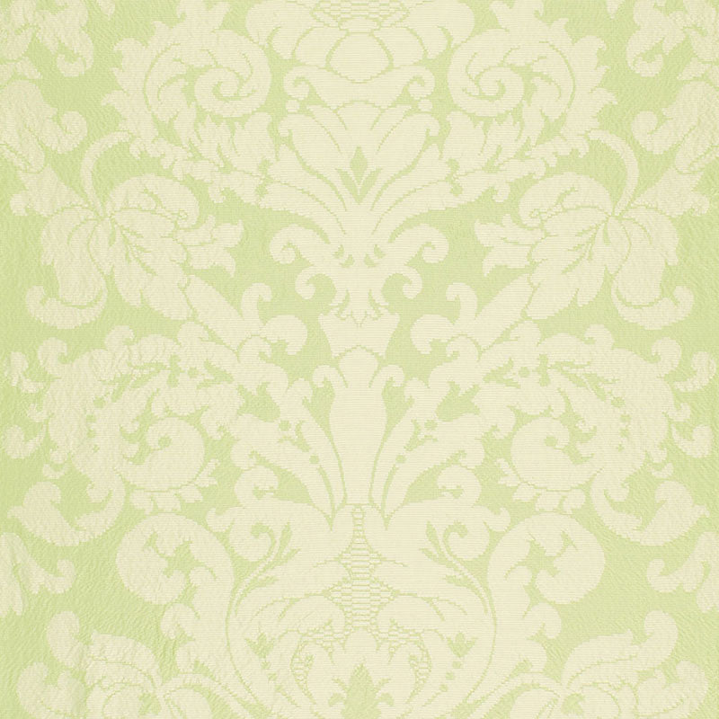 Purchase 68883 Chateau Silk Damask Citron by Schumacher Fabric