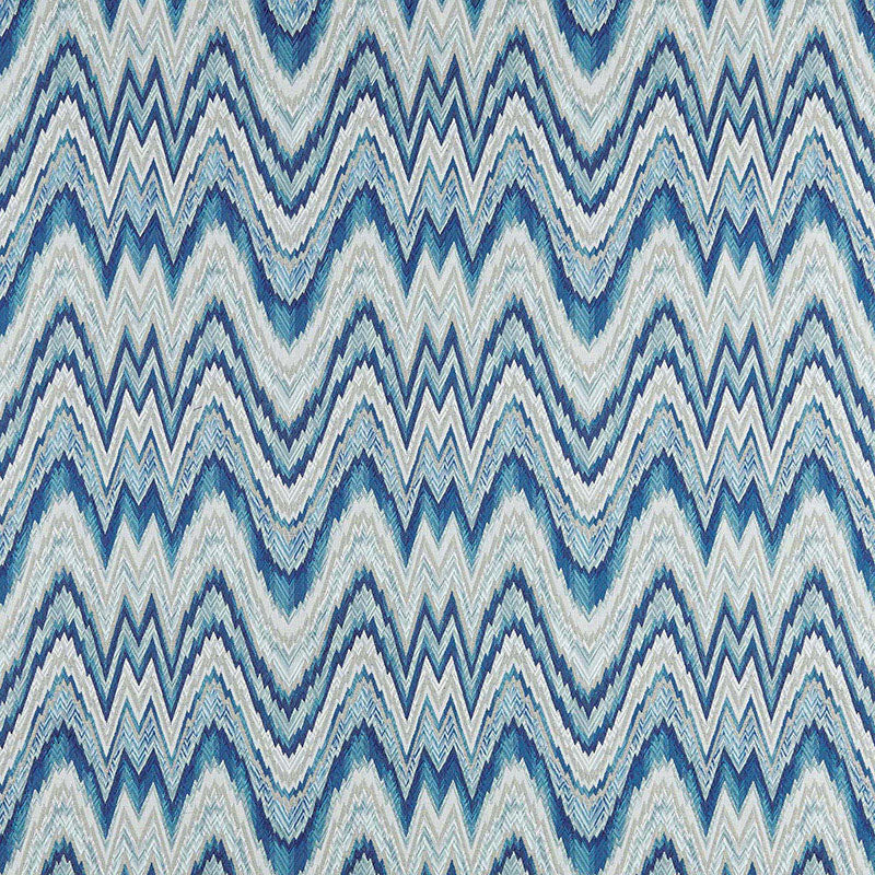 Order 68940 Valkyrie Flame Stitch Delft by Schumacher Fabric