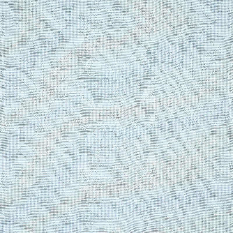 Shop 69144 Colette Linen/Silk Damask Chambray by Schumacher Fabric