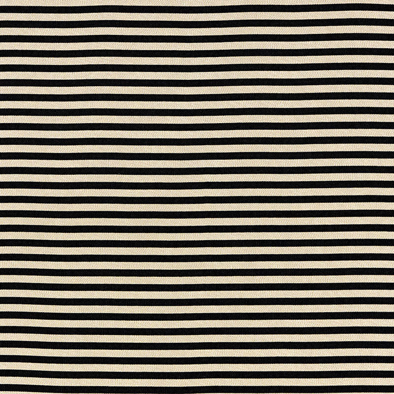 Select 69245 Geoffrey Metallic Stripe Obsidian by Schumacher Fabric