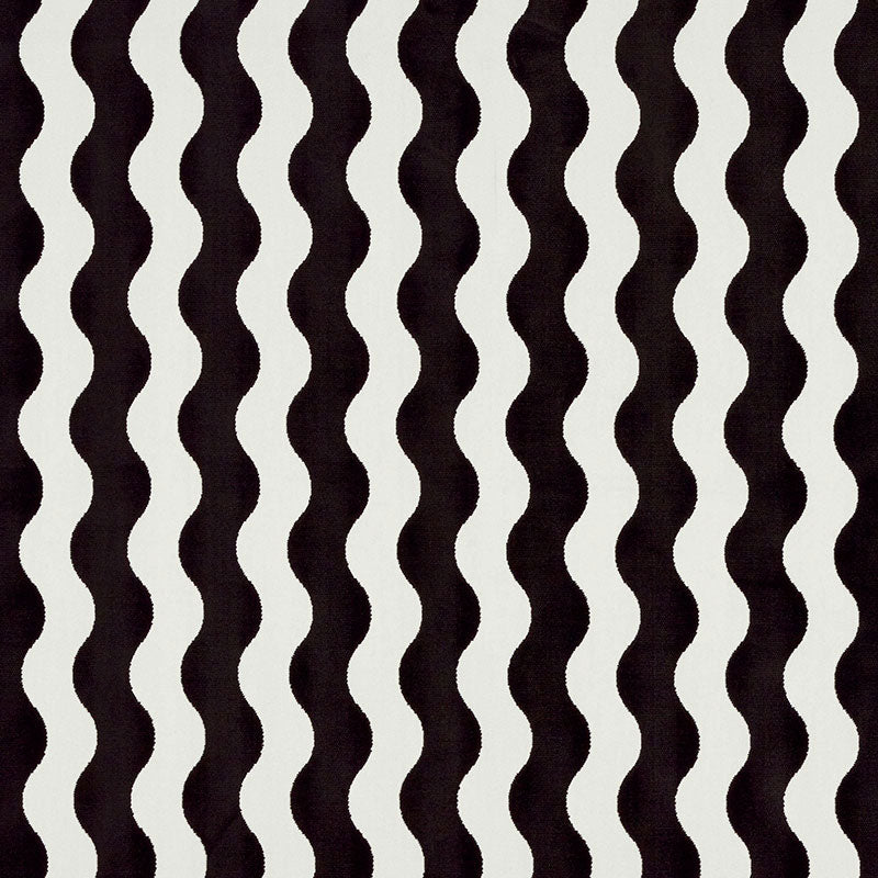 Find 69420 The Wave Black by Schumacher Fabric