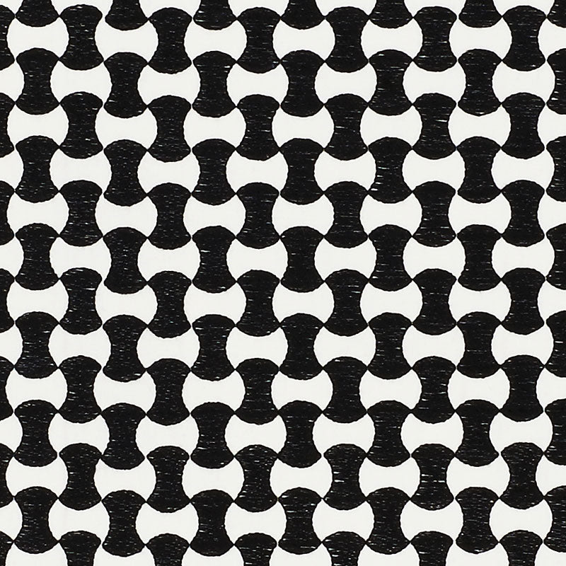 Shop 70372 Nolita Embroidery Black by Schumacher Fabric