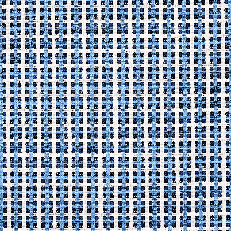 Shop 70394 Crosstown Tile Blue by Schumacher Fabric