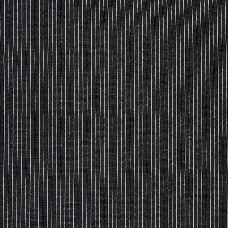 Order 70891 Ostia Stripe Black White by Schumacher Fabric
