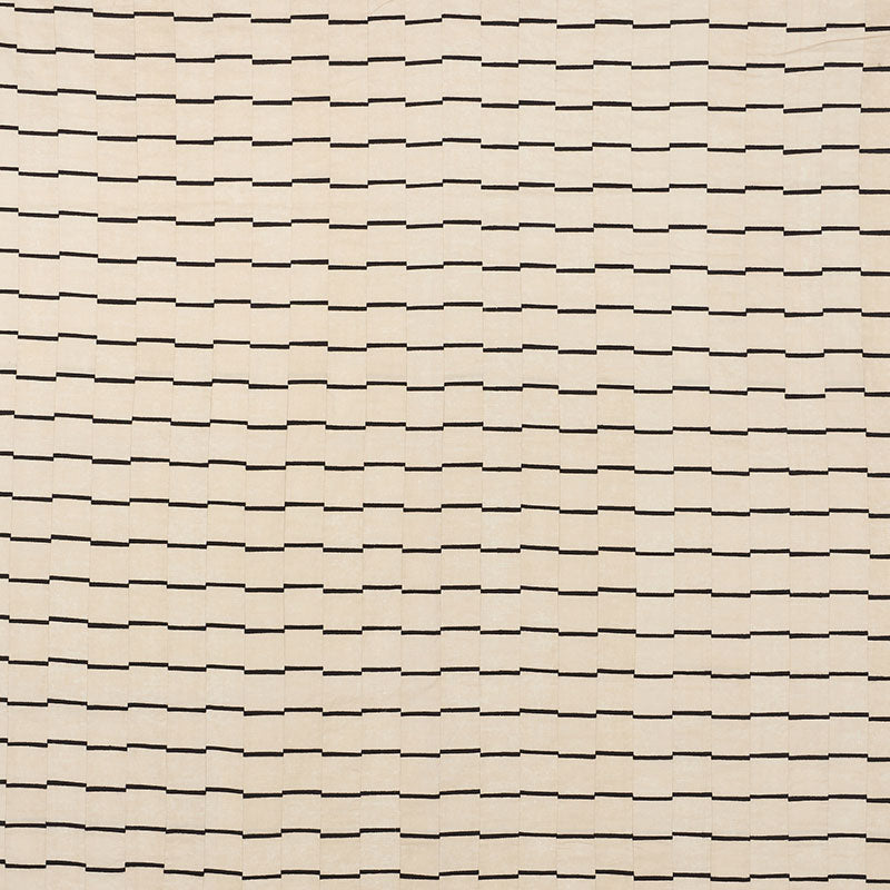 Purchase 71210 Lines Black by Schumacher Fabric