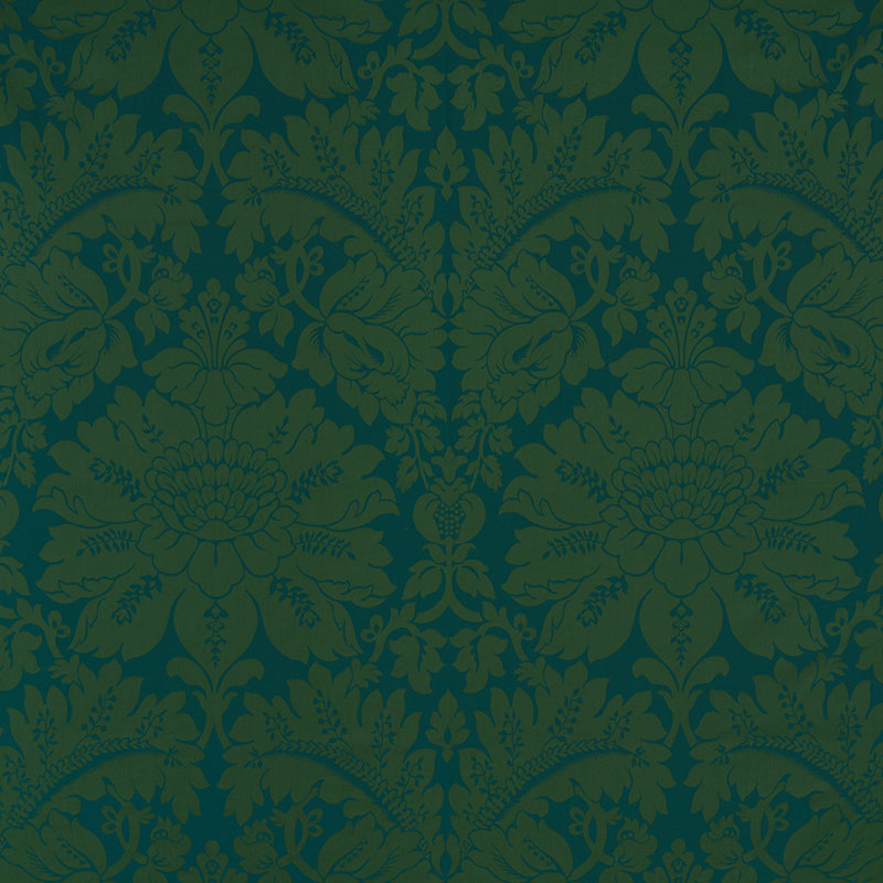 Buy 71281 Maggiore Damasco Emerald by Schumacher Fabric