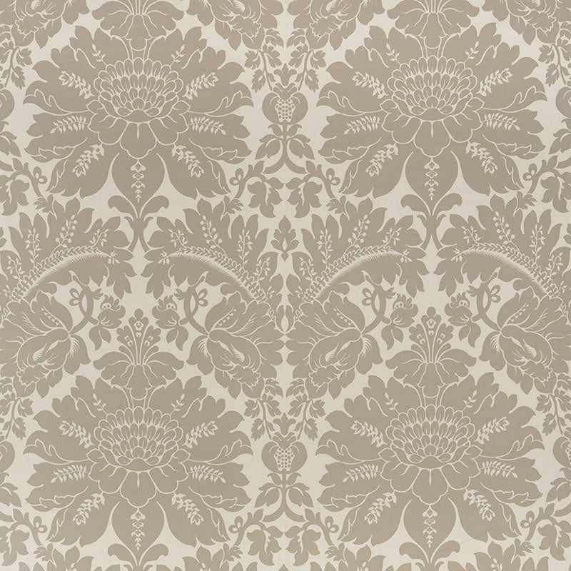 Acquire 71284 Maggiore Damasco Alabaster by Schumacher Fabric