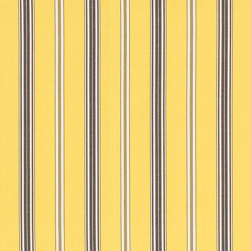 Buy 71294 Coco Stripe Yellow by Schumacher Fabric