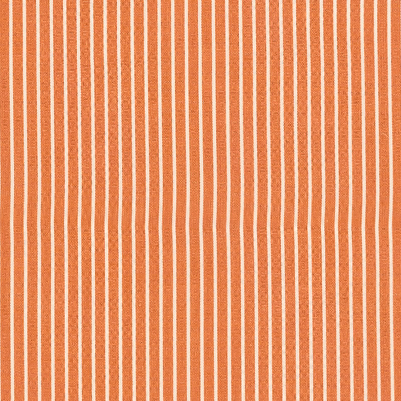 Looking 71308 Edie Stripe Orange by Schumacher Fabric