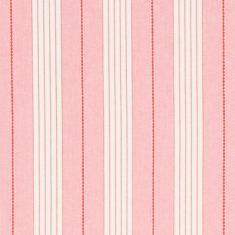 Select 71374 Audrey Stripe Pink Red by Schumacher Fabric