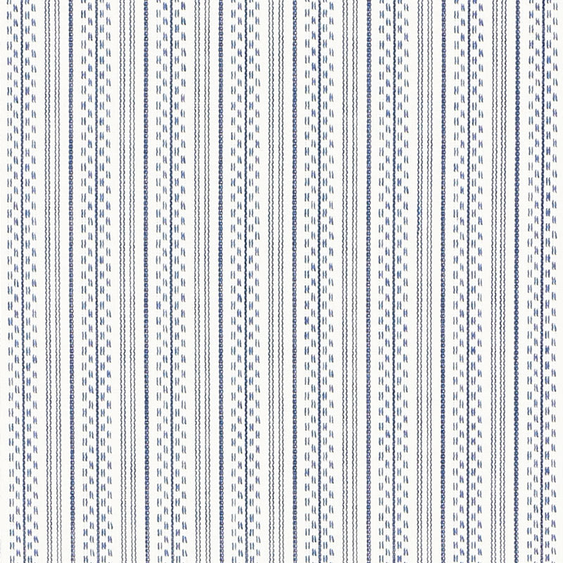 Acquire 71413 Jack Stripe Navy by Schumacher Fabric