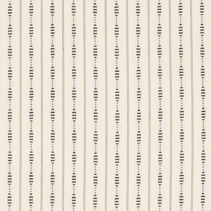 Order 71900 Rania Stripe Black by Schumacher Fabric