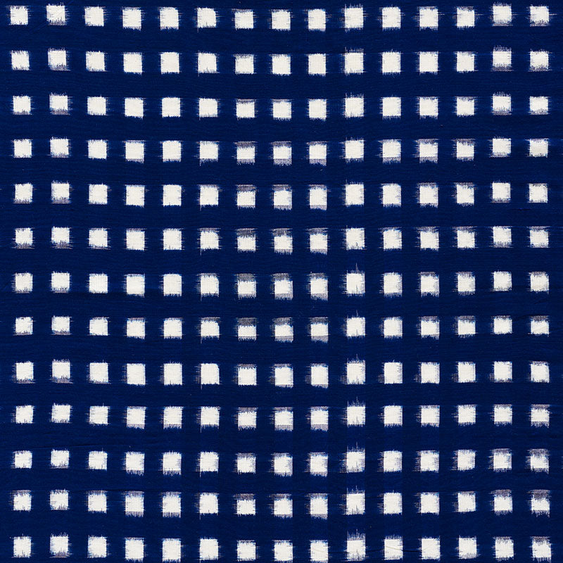 View 72350 Heiho Ikat Indigo by Schumacher Fabric