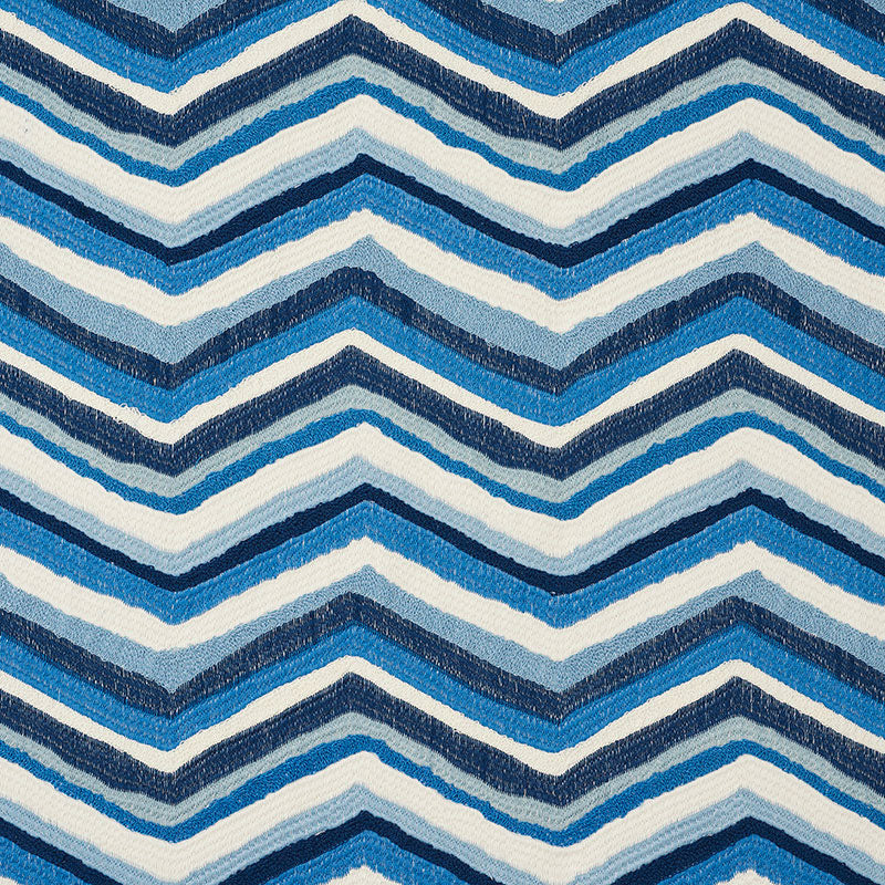 Find 72471 Shasta Embroidery Blue by Schumacher Fabric
