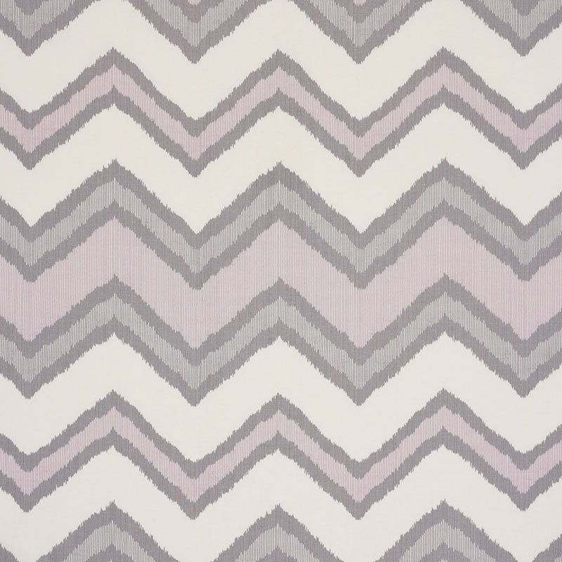 Shop 72632 Chevron Ikat Lilac by Schumacher Fabric