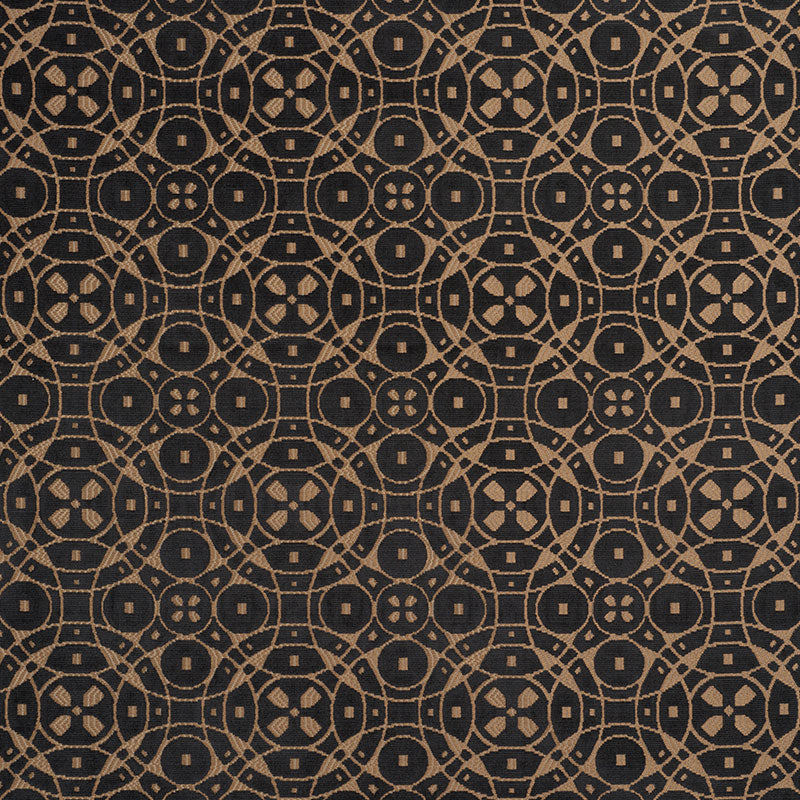 Buy 72921 Zodiac Velvet Onyx by Schumacher Fabric
