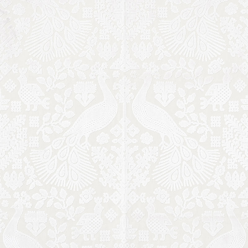 Shop 72971 Pavone Velvet Opal by Schumacher Fabric