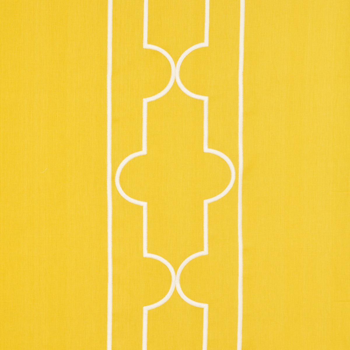 Save 73072 Limitless Lattice Yellow by Schumacher Fabric