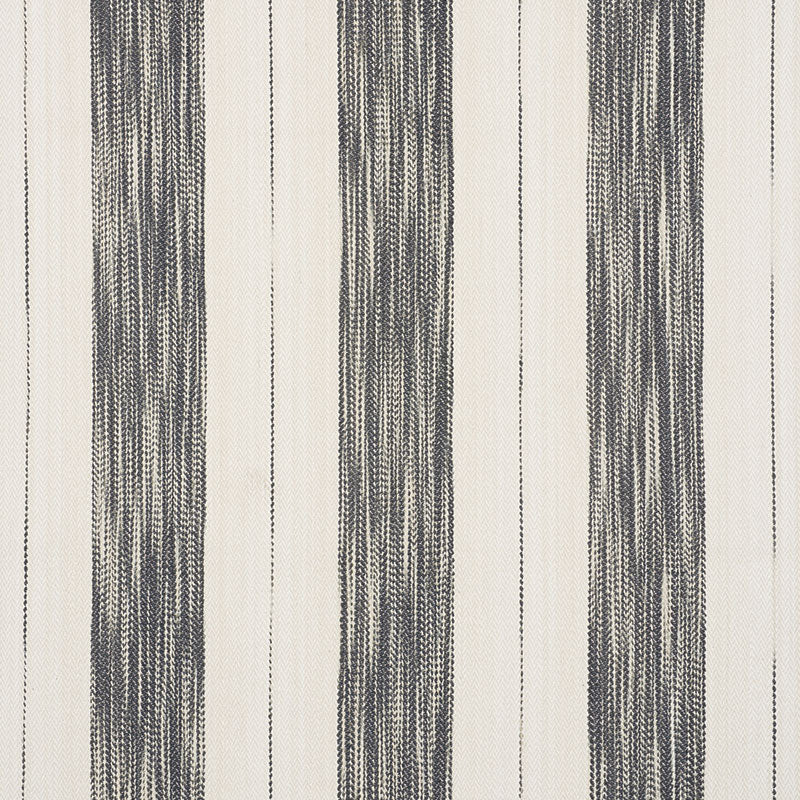 View 73312 Arroyo Stripe Charcoal by Schumacher Fabric