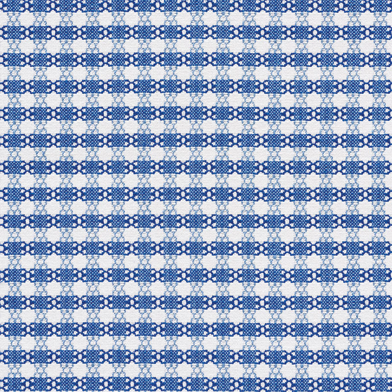 Search 73430 Checkmate Blue by Schumacher Fabric
