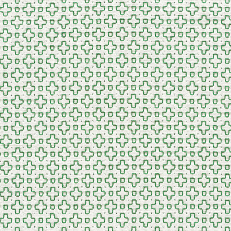 Buy 73561 Scout Embroidery Green by Schumacher Fabric